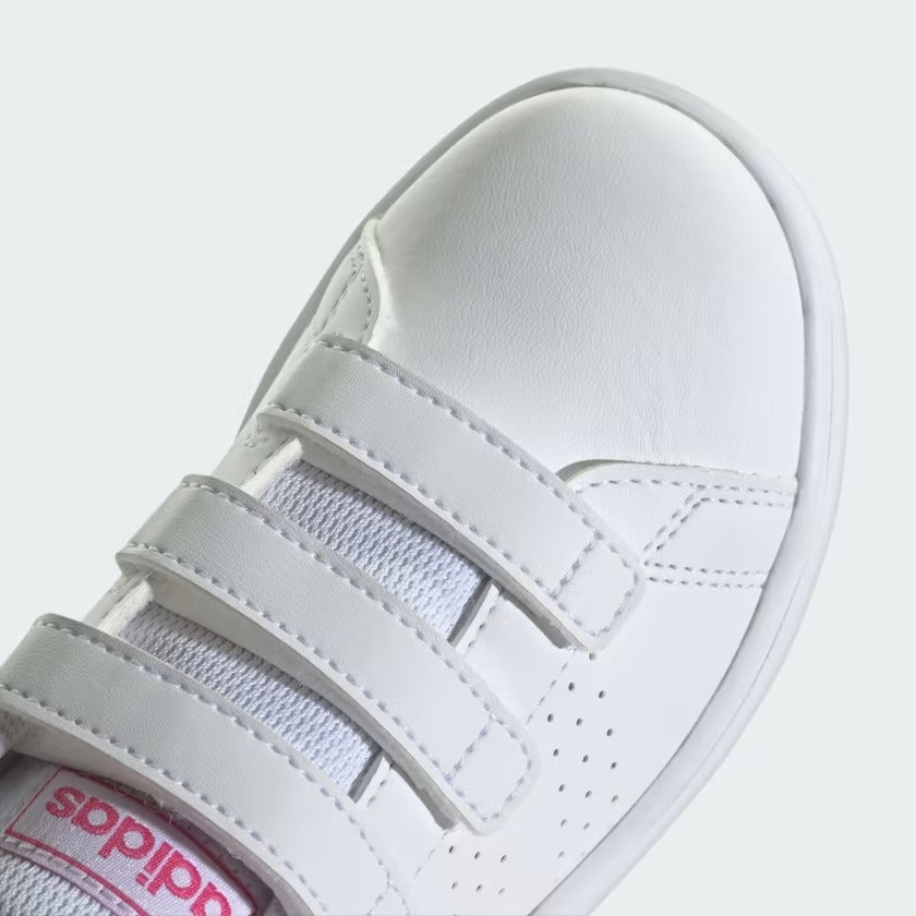 IG2521 Adidas advantage lifestyle court hook-and-loop Cloud White / Pulse Magenta / Wonder Quartz