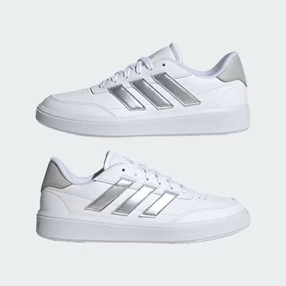 Adidas IF6465 scrape courtblock donna Cloud White / Silver Metallic / Grey Two