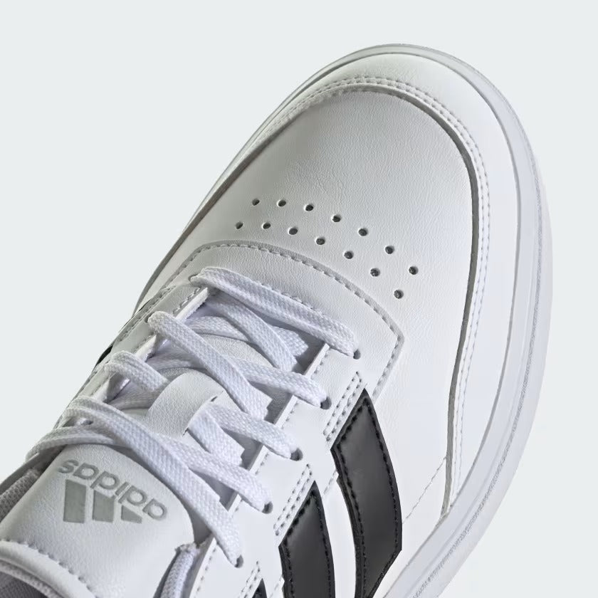 Adidas IF6493 scarpe courtblock donna Cloud White / Core Black / Silver Metallic