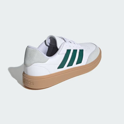 Adidas IF6505 scarpe courtblock Cloud White / Collegiate Green / Wonder Silver