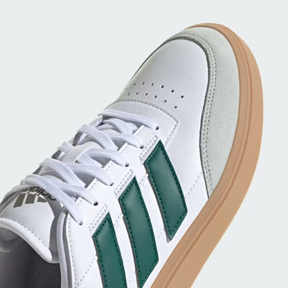 Adidas IF6505 scarpe courtblock Cloud White / Collegiate Green / Wonder Silver