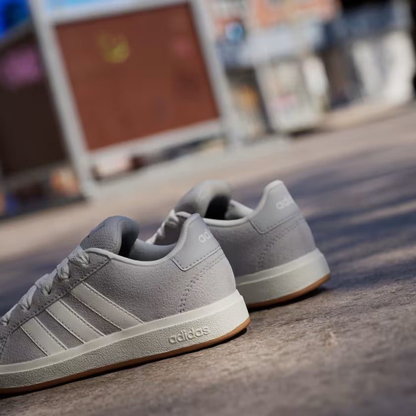 Adidas JH6179 Scarpe Grand Court 00s Kids Grey Two / Off White / Gum