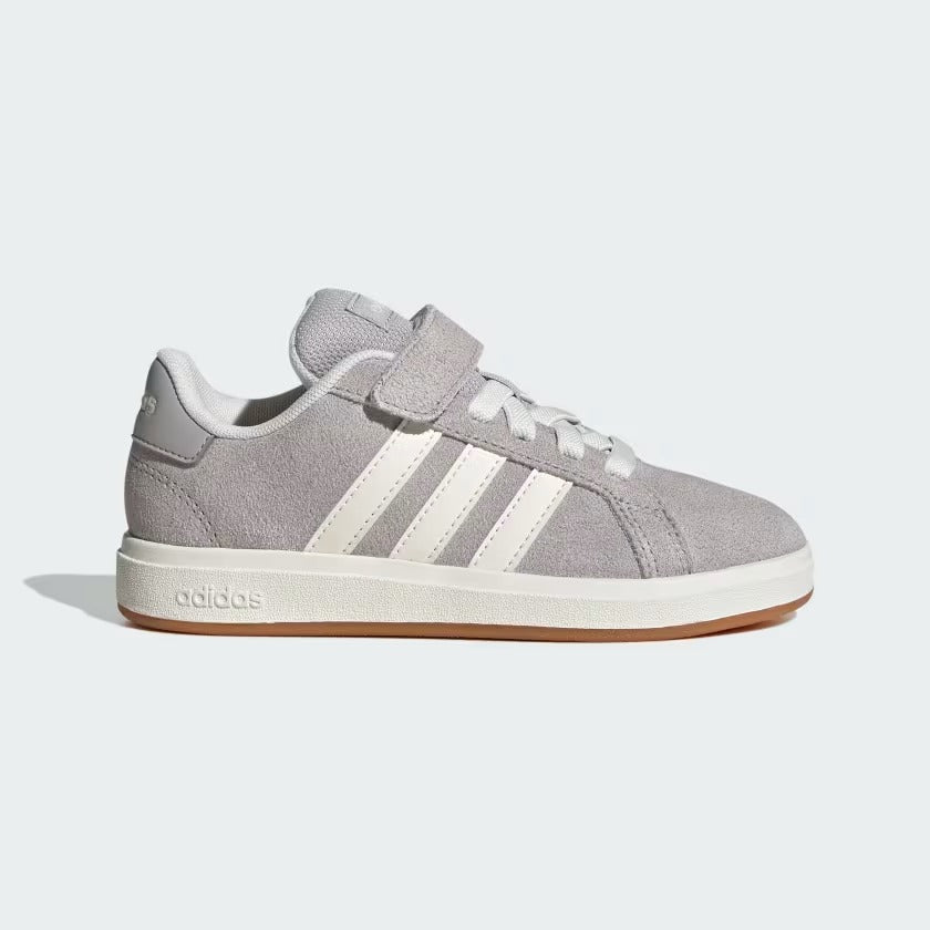 Adidas JP5897 Scarpe Grand Court 00s Kids Grey Two / Off White / Gum