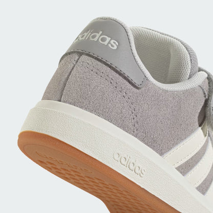 Adidas JP5897 Scarpe Grand Court 00s Kids Grey Two / Off White / Gum