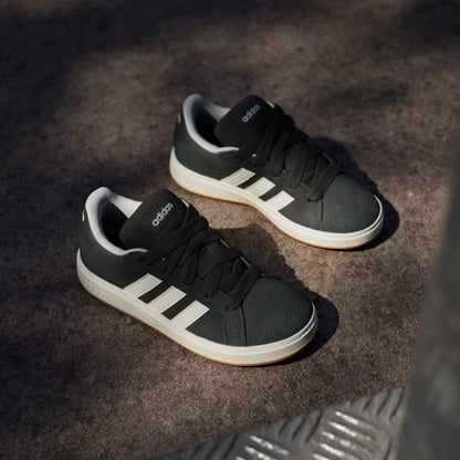 Adidas JH6178 Scarpe Grand Court 00s Kids Core Black / Off White / Gum