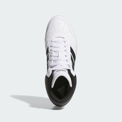 Adidas JQ9993 Scarpe Hoops 4.0 Mid Cloud White / Core Black / Grey Two