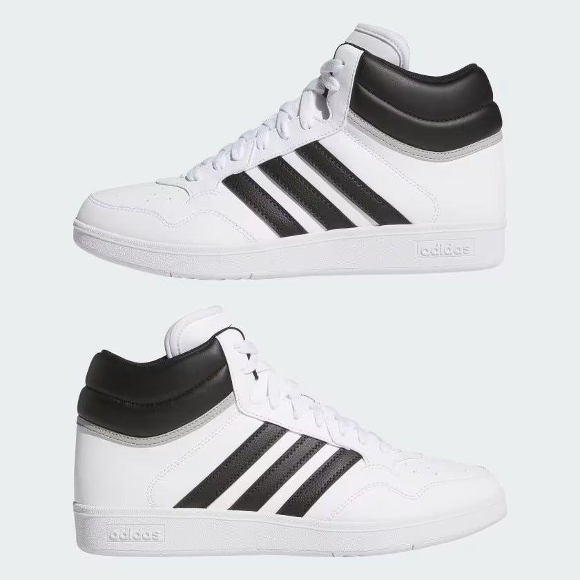 Adidas JQ9993 Scarpe Hoops 4.0 Mid Cloud White / Core Black / Grey Two