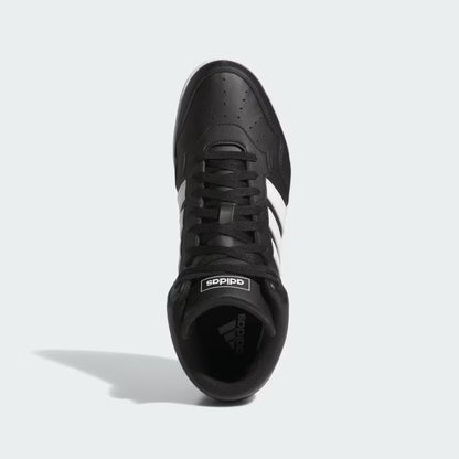 Adidas JQ9994 Scarpe Hoops 4.0 Mid Core Black / Cloud White / Core Black
