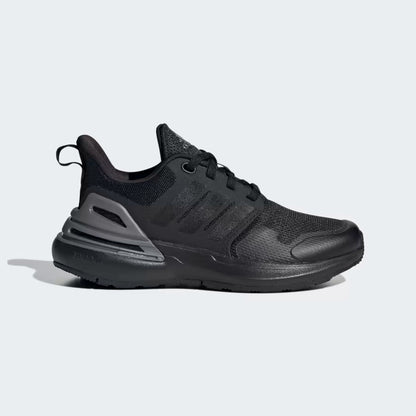 Adidas HP6125 scarpe rapidasport bounce lace Core Black / Core Black / Iron Metallic