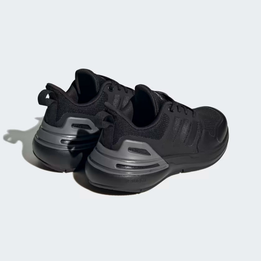 Adidas HP6125 scarpe rapidasport bounce lace Core Black / Core Black / Iron Metallic