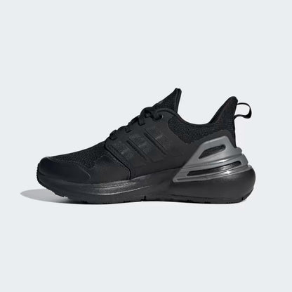 Adidas HP6125 scarpe rapidasport bounce lace Core Black / Core Black / Iron Metallic