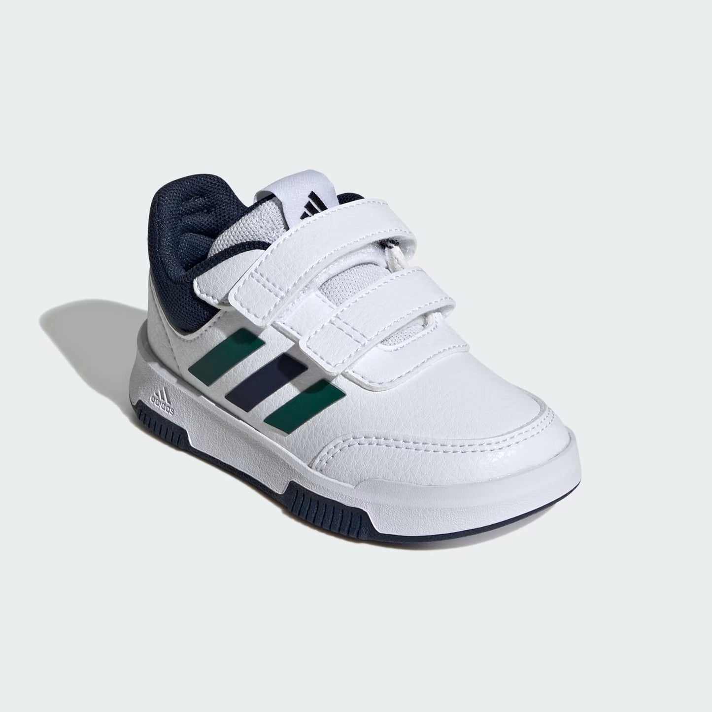 Adidas IF1735 Scarpe Tensaur Hook and Loop Cloud White / Collegiate Green / Collegiate Navy