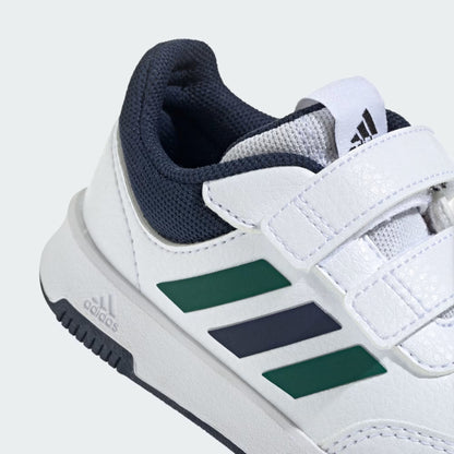 Adidas IF1735 Scarpe Tensaur Hook and Loop Cloud White / Collegiate Green / Collegiate Navy