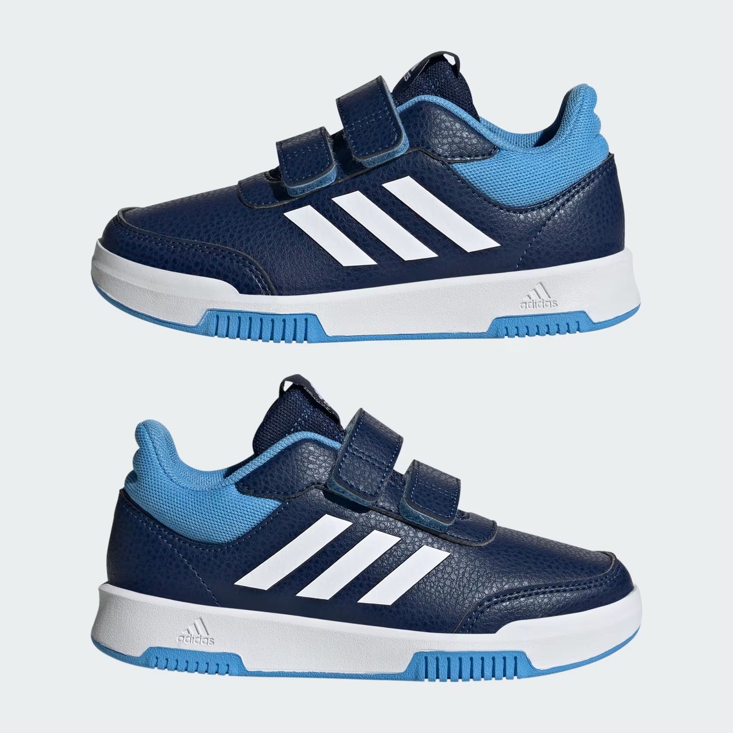 Adidas IE0922 Scarpe Tensaur Hook and Loop Dark Blue / Cloud White / Blue Burst