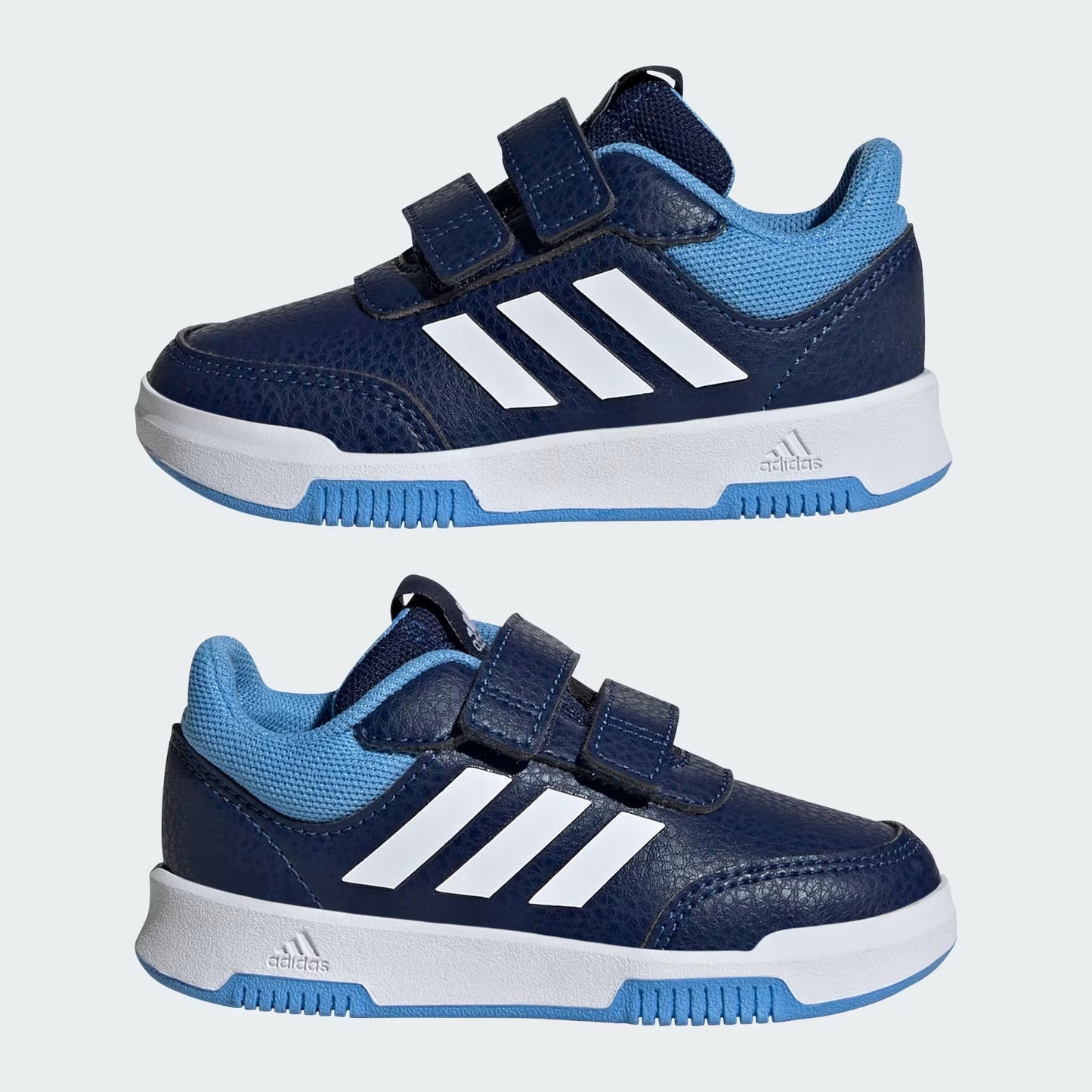 Adidas IF1734 Scarpe Tensaur Hook and Loop Dark Blue / Cloud White / Blue Burst