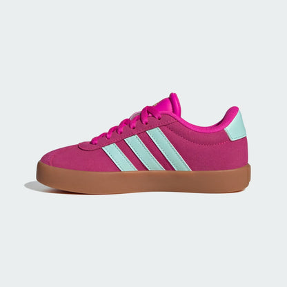 Adidas JS5013 Scarpe VL Court 3,0 bambino Shock Pink / Semi Flash Aqua / Lucid Lemon