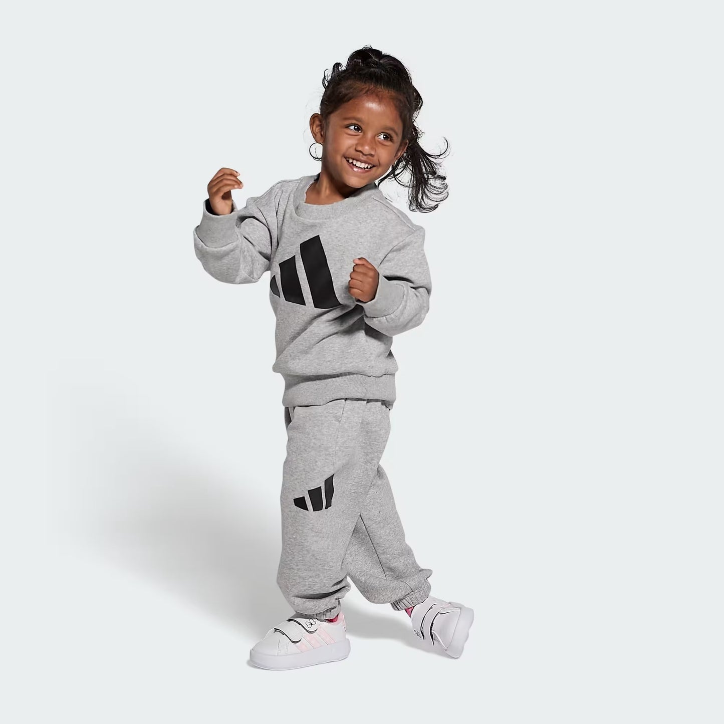 Adidas JR8130 Scarpe adidas Disney Minni Grand Court per bambini e bambine Cloud White / Clear Pink / Chalk White
