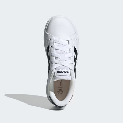 GW6511 Adidas scarpe da tennis grand court lifestyle lace-up Cloud White / Core Black / Core Black