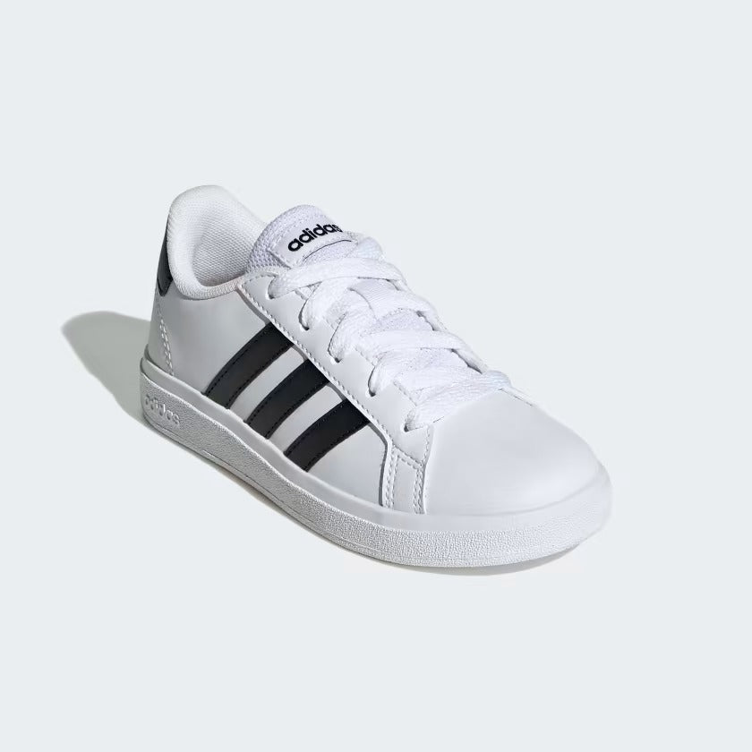 GW6511 Adidas scarpe da tennis grand court lifestyle lace-up Cloud White / Core Black / Core Black