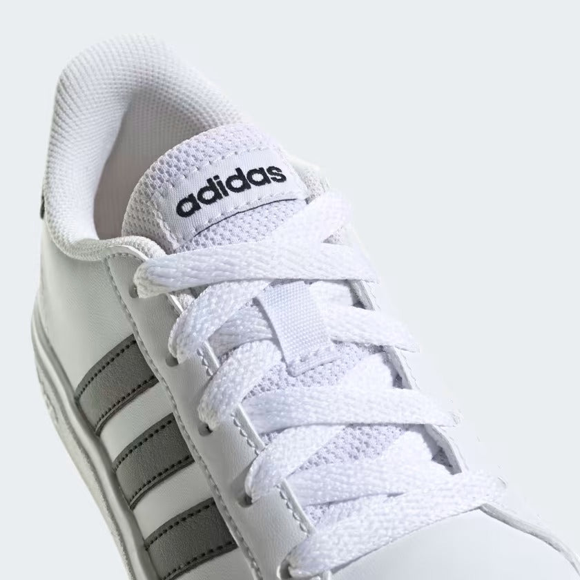 GW6511 Adidas scarpe da tennis grand court lifestyle lace-up Cloud White / Core Black / Core Black
