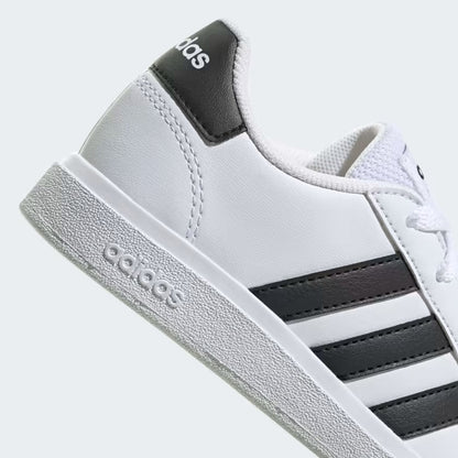 GW6511 Adidas scarpe da tennis grand court lifestyle lace-up Cloud White / Core Black / Core Black