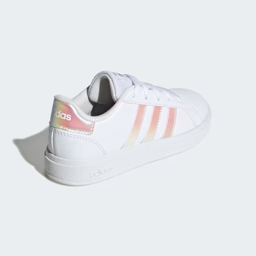 GY2326 Adidas grand court lifestyle lace Cloud White / Iridescent / Cloud White