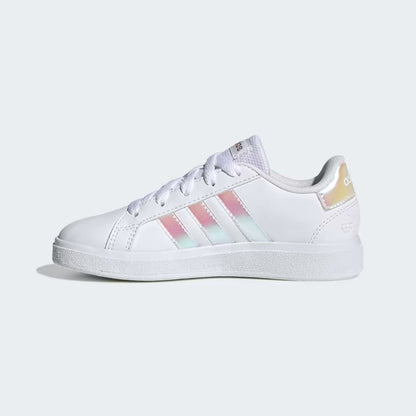 GY2326 Adidas grand court lifestyle lace Cloud White / Iridescent / Cloud White