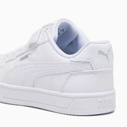 Puma 393839-02 Sneaker PUMA Caven 2.0 da bambini White-PUMA Silver-PUMA Black