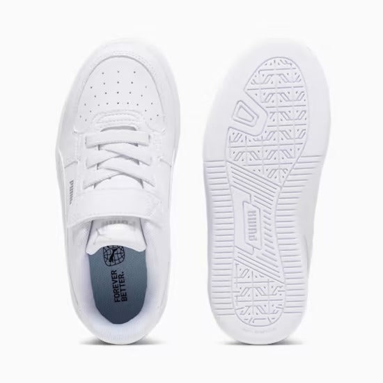 Puma 393839-02 Sneaker PUMA Caven 2.0 da bambini White-PUMA Silver-PUMA Black