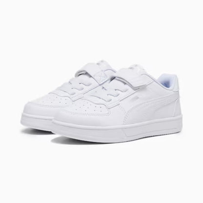 Puma 393839-02 Sneaker PUMA Caven 2.0 da bambini White-PUMA Silver-PUMA Black
