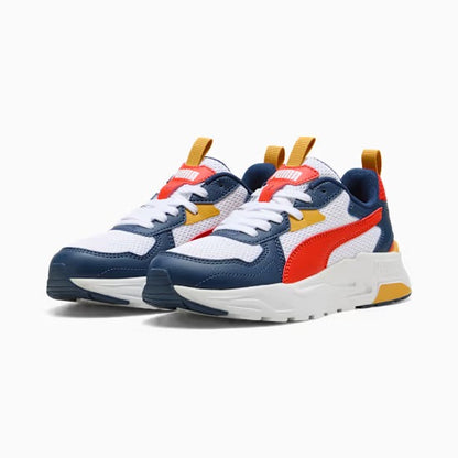 Puma 391443-17 Sneaker Trinity Lite White-Fierce Red-Persian Blue