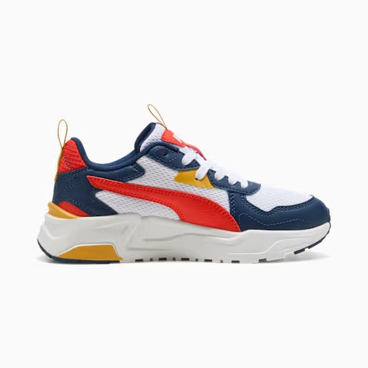 Puma 391443-17 Sneaker Trinity Lite White-Fierce Red-Persian Blue