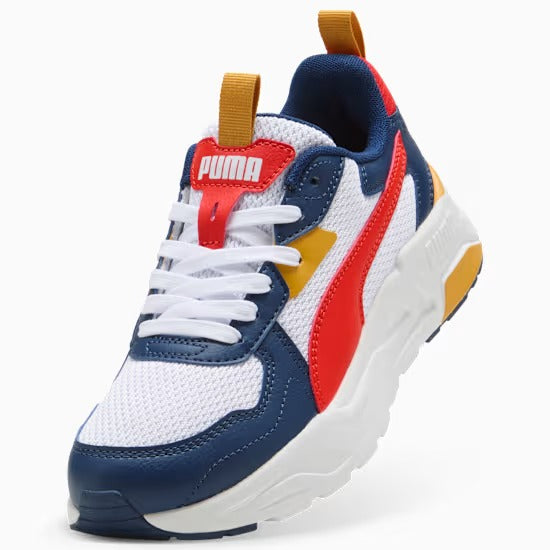 Puma 391443-17 Sneaker Trinity Lite White-Fierce Red-Persian Blue
