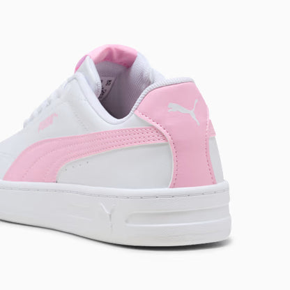 Puma 403750-09 Sneakers Court Classic Clean per ragazzi white/pink