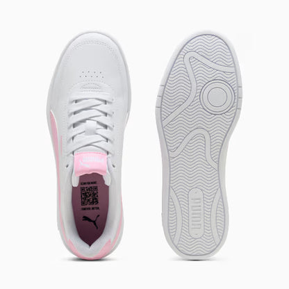Puma 403750-09 Sneakers Court Classic Clean per ragazzi white/pink