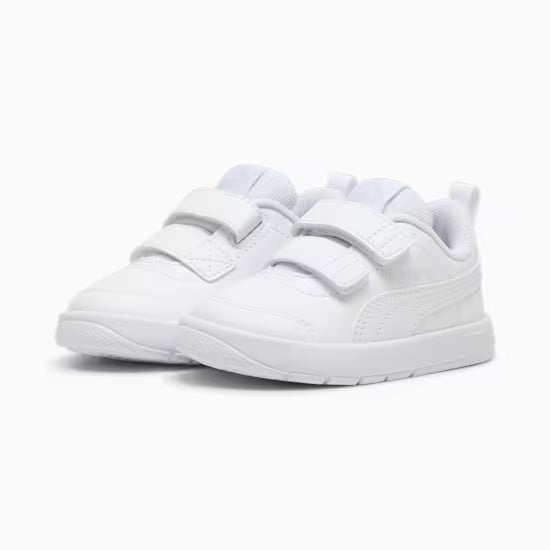 Puma 310252-02 Sneakers Courtflex V3 per bimbi ai primi passi white