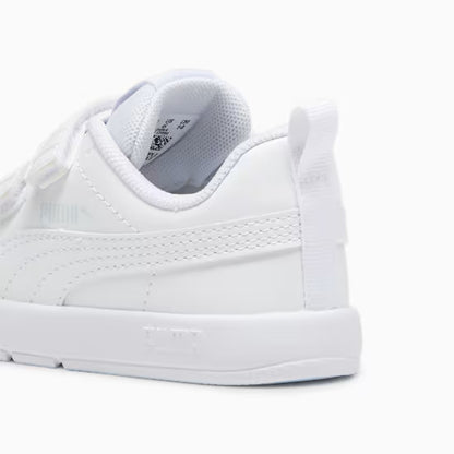 Puma 310252-02 Sneakers Courtflex V3 per bimbi ai primi passi white