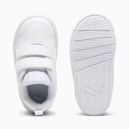 Puma 310252-02 Sneakers Courtflex V3 per bimbi ai primi passi white