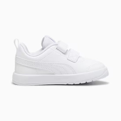 Puma 310252-02 Sneakers Courtflex V3 per bimbi ai primi passi white