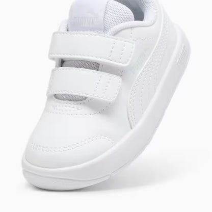 Puma 310252-02 Sneakers Courtflex V3 per bimbi ai primi passi white