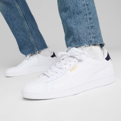 Puma 390987-13 Sneakers Smash 3.0 L white/navy/gold