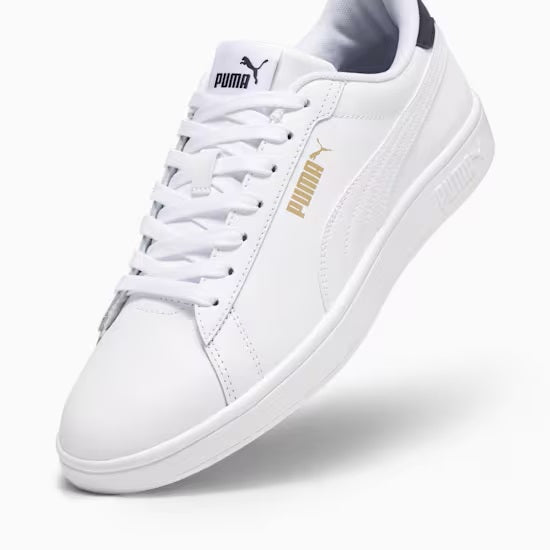 Puma 390987-13 Sneakers Smash 3.0 L white/navy/gold