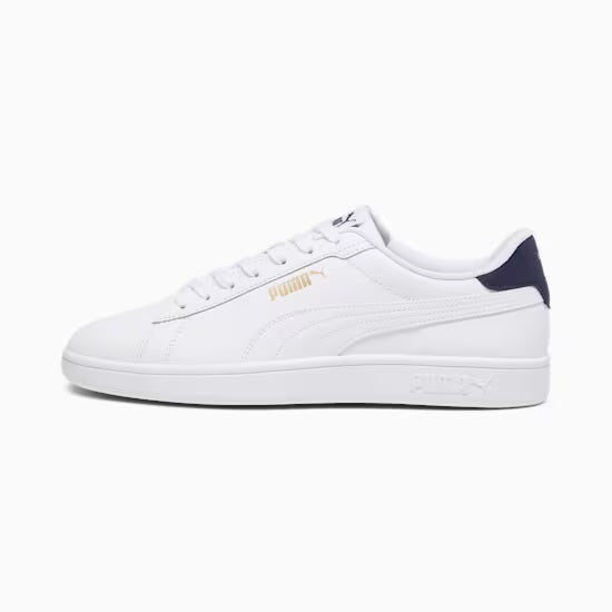 Puma 390987-13 Sneakers Smash 3.0 L white/navy/gold
