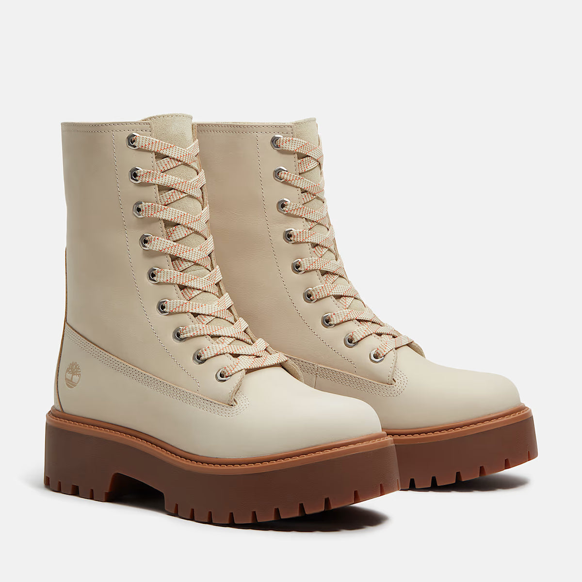 Timberland A5SAH Stivale con Plateau Stone Street Mid da Donna