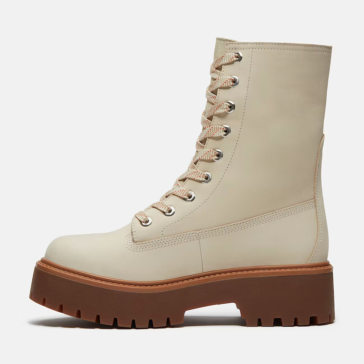 Timberland A5SAH Stivale con Plateau Stone Street Mid da Donna