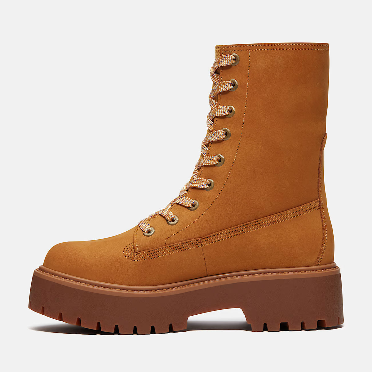 Timberland A5SAH Stivale con Plateau Stone Street Mid da Donna