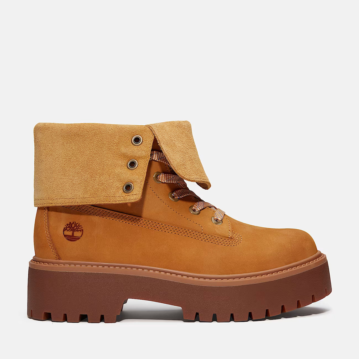 Timberland A5SAH Stivale con Plateau Stone Street Mid da Donna