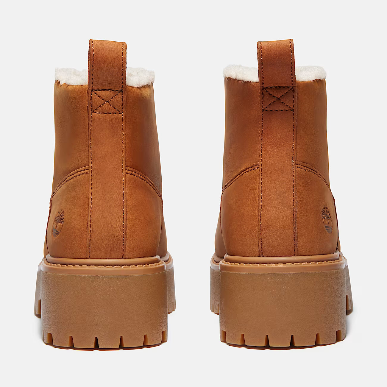 Timberland A283G Stivale Foderato con Plateau Stone Street da Donna in marrone