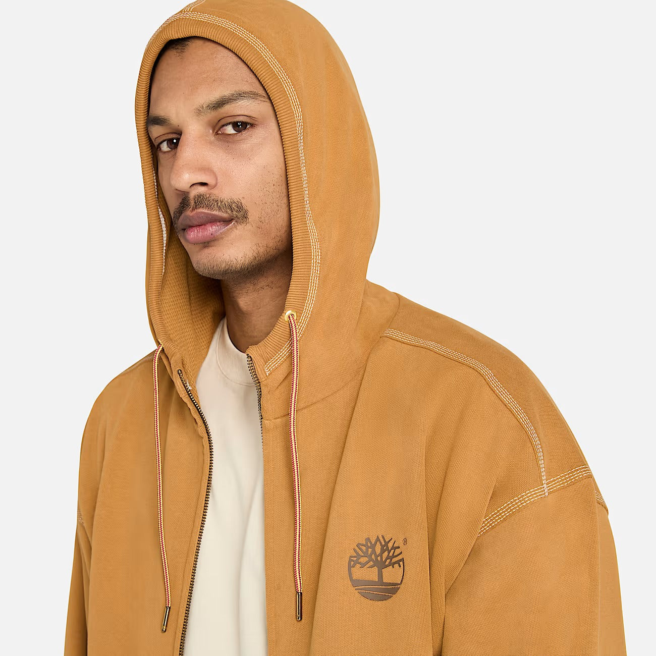 Timberland A5MEX Felpa con Cappuccio a Zip Intera Timberland® 10061 da Uomo