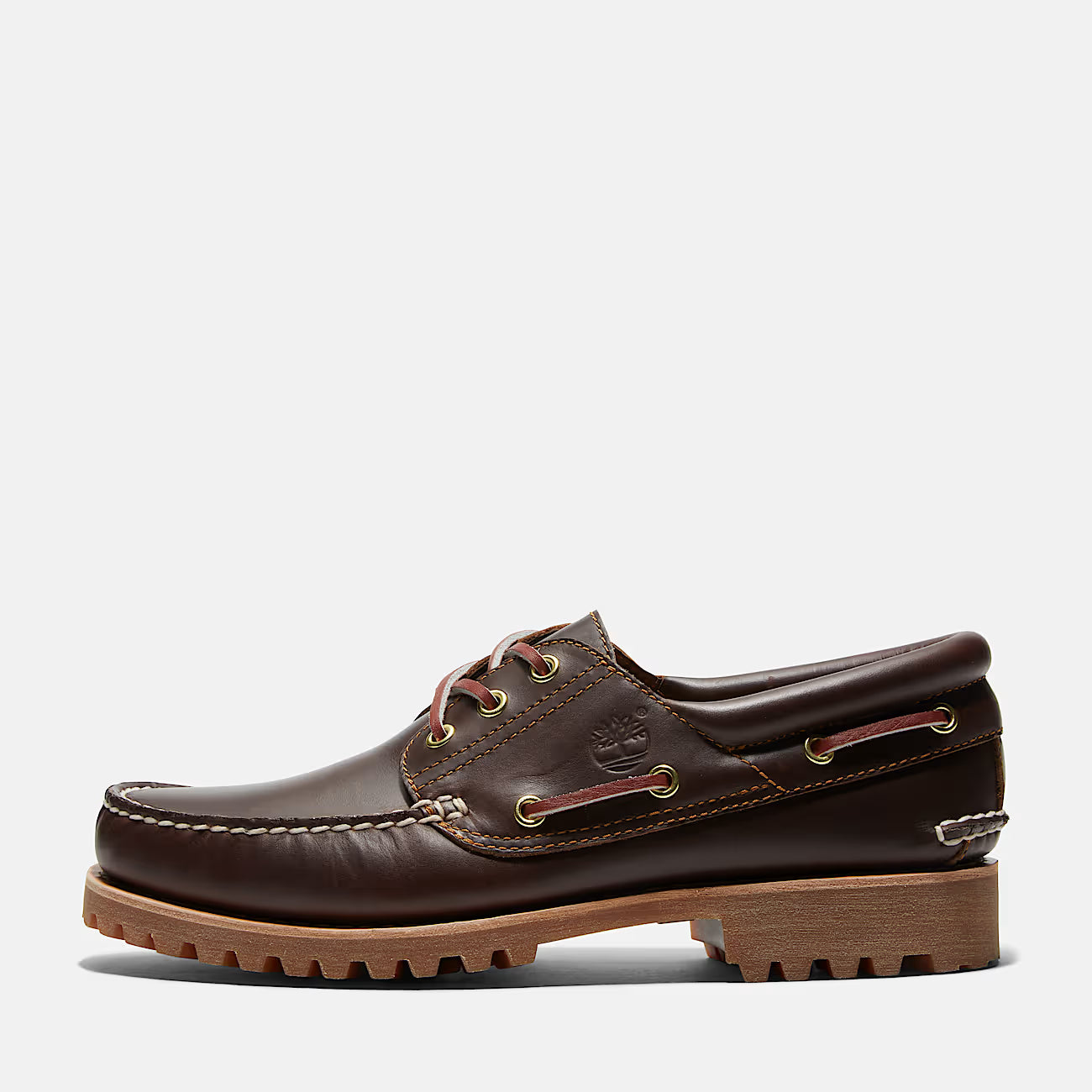 Timberland 30003 Scarpa da Barca Timberland® Authentic 3-Eye Lug Handsewn da Uomo in marrone